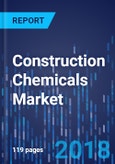 Construction Chemicals Market by Type, by Geography - Global Market Size, Share, Development, Growth, and Demand Forecast, 2013 - 2023- Product Image