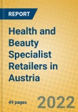 Health and Beauty Specialist Retailers in Austria- Product Image
