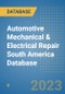 Automotive Mechanical & Electrical Repair South America Database - Product Thumbnail Image