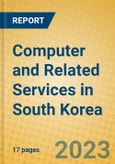 Computer and Related Services in South Korea- Product Image
