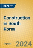 Construction in South Korea- Product Image