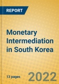 Monetary Intermediation in South Korea- Product Image