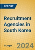 Recruitment Agencies in South Korea- Product Image