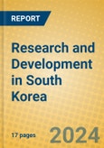 Research and Development in South Korea- Product Image