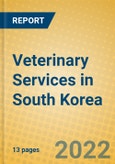 Veterinary Services in South Korea- Product Image