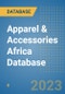 Apparel & Accessories Africa Database - Product Image