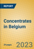Concentrates in Belgium- Product Image