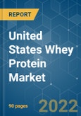 United States Whey Protein Market - Growth, Trends, COVID-19 Impact, and Forecasts (2022 - 2027)- Product Image