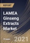 LAMEA Ginseng Extracts Market By Application (Pharmaceuticals, Food & Beverages, Dietary Supplements and Cosmetics & Personal Care), By Form (Powder and Liquid), By Country, Industry Analysis and Forecast, 2020 - 2026 - Product Thumbnail Image