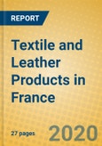 Textile and Leather Products in France- Product Image
