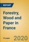 Forestry, Wood and Paper in France - Product Thumbnail Image