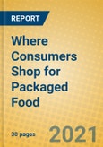 Where Consumers Shop for Packaged Food- Product Image