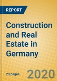 Construction and Real Estate in Germany- Product Image