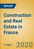 Construction and Real Estate in France- Product Image