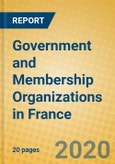 Government and Membership Organizations in France- Product Image