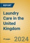 Laundry Care in the United Kingdom - Product Image