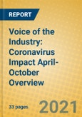 Voice of the Industry: Coronavirus Impact April-October Overview- Product Image
