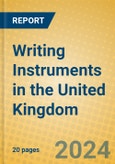 Writing Instruments in the United Kingdom- Product Image