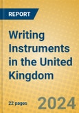 Writing Instruments in the United Kingdom- Product Image