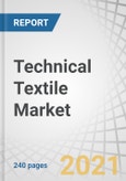 Technical Textile Market by Material (Natural Fiber, Synthetic Polymer, Metal, Mineral, Regenerated Fiber), by Process (Woven, Knitted, Non-woven), by Application (Mobiltech, Indutech, Protech, Buildtech, Packtech), and Region - Global Forecast to 2025- Product Image