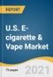 U.S. E-cigarette & Vape Market Size, Share & Trends Analysis Report by Product (Disposable, Rechargeable), by Component (E-liquid, Vape Mod), by Distribution Channel, and Segment Forecasts, 2021 - 2028 - Product Thumbnail Image