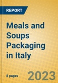 Meals and Soups Packaging in Italy- Product Image