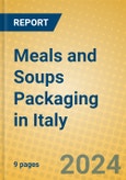 Meals and Soups Packaging in Italy- Product Image