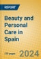 Beauty and Personal Care in Spain - Product Image