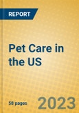 Pet Care in the US- Product Image