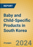 Baby and Child-Specific Products in South Korea- Product Image