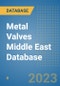 Metal Valves Middle East Database - Product Image