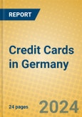 Credit Cards in Germany- Product Image
