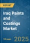 Iraq Paints and Coatings Market - Growth, Trends, COVID-19 Impact, and Forecasts (2022 - 2027) - Product Image