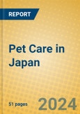 Pet Care in Japan- Product Image