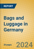 Bags and Luggage in Germany- Product Image