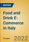 Food and Drink E-Commerce in Italy- Product Image
