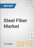 Steel Fiber Market by Type (Hooked, Straight, Deformed, Crimped), Application (Concrete, Composite, Refractories), Manufacturing Process (Cut Wire/Cold Drawn, Slit Sheet, Melt Extract), and Region - Global Forecast to 2023- Product Image