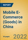 Mobile E-Commerce (Goods) in China- Product Image