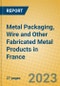 Metal Packaging, Wire and Other Fabricated Metal Products in France - Product Image