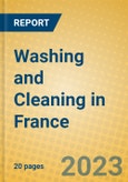 Washing and Cleaning in France- Product Image