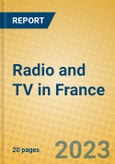 Radio and TV in France- Product Image