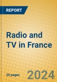 Radio and TV in France- Product Image