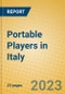 Portable Players in Italy - Product Image
