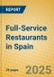 Full-Service Restaurants in Spain - Product Thumbnail Image