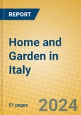 Home and Garden in Italy- Product Image