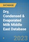 Dry, Condensed & Evaporated Milk Middle East Database - Product Image