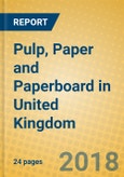 Pulp, Paper and Paperboard in United Kingdom- Product Image