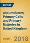 Accumulators, Primary Cells and Primary Batteries in United Kingdom - Product Thumbnail Image