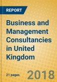 Business and Management Consultancies in United Kingdom- Product Image
