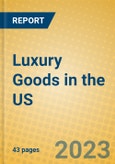 Luxury Goods in the US- Product Image